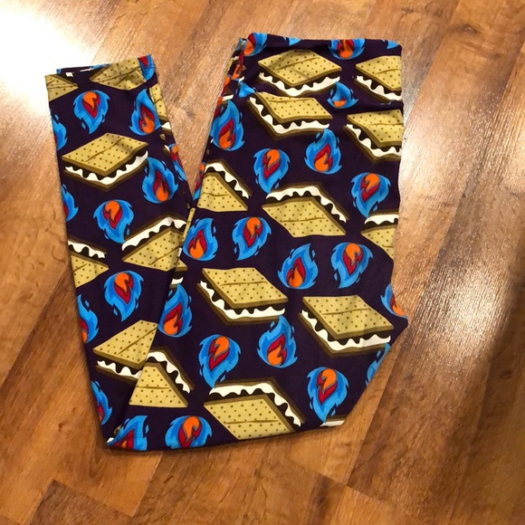 LuLaRoe Pants - LuLaRoe S’mores TC leggings